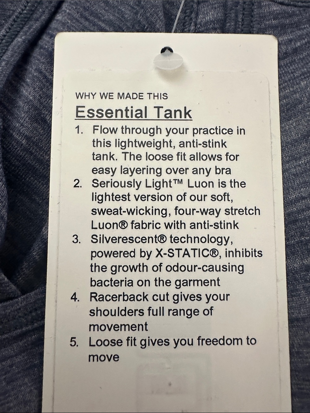NEW*** Essential Tank - Picture 6 of 6